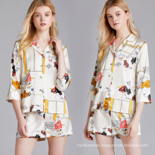 New style hot wholesale adult pajamas woman high quality set sleepwear